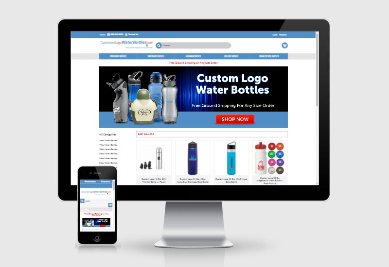 Customized Logo Water Bottles